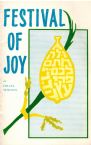 Festival of joy;: Significance, symbolism and rules of the four species (arba minim)